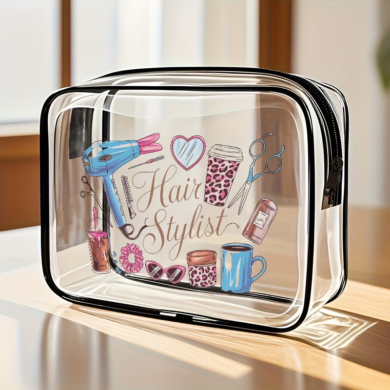 Toiletry Bag Tsa - 1pc 투명 메이크업 가방 투명 여행