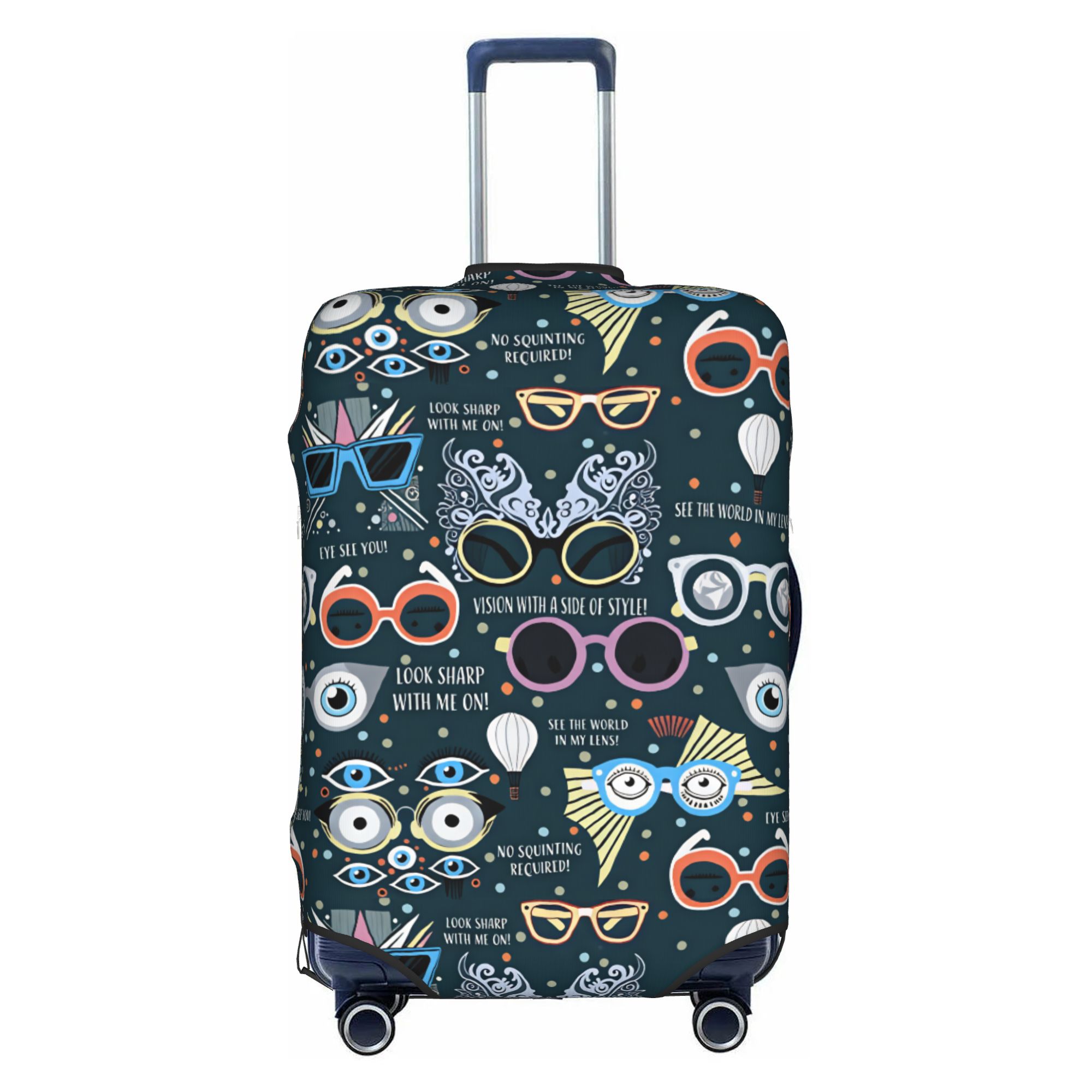 Quirky Travel Accessories - 안경사 안경점 여행 가방 커버 패션