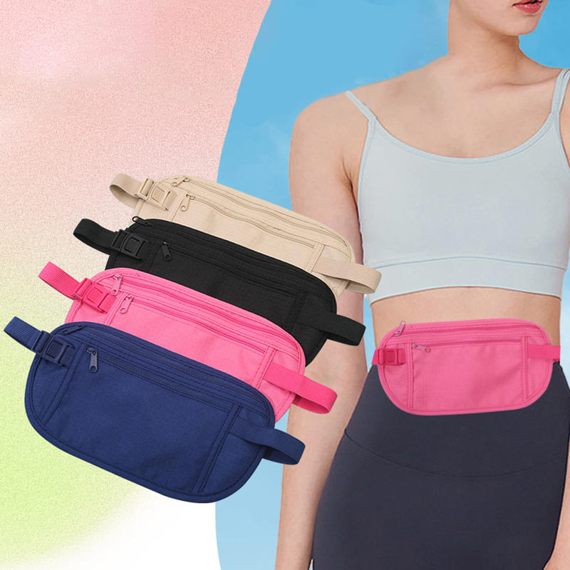 Money Belt Hidden - 보이지 않는 여행 허리 팩 여권