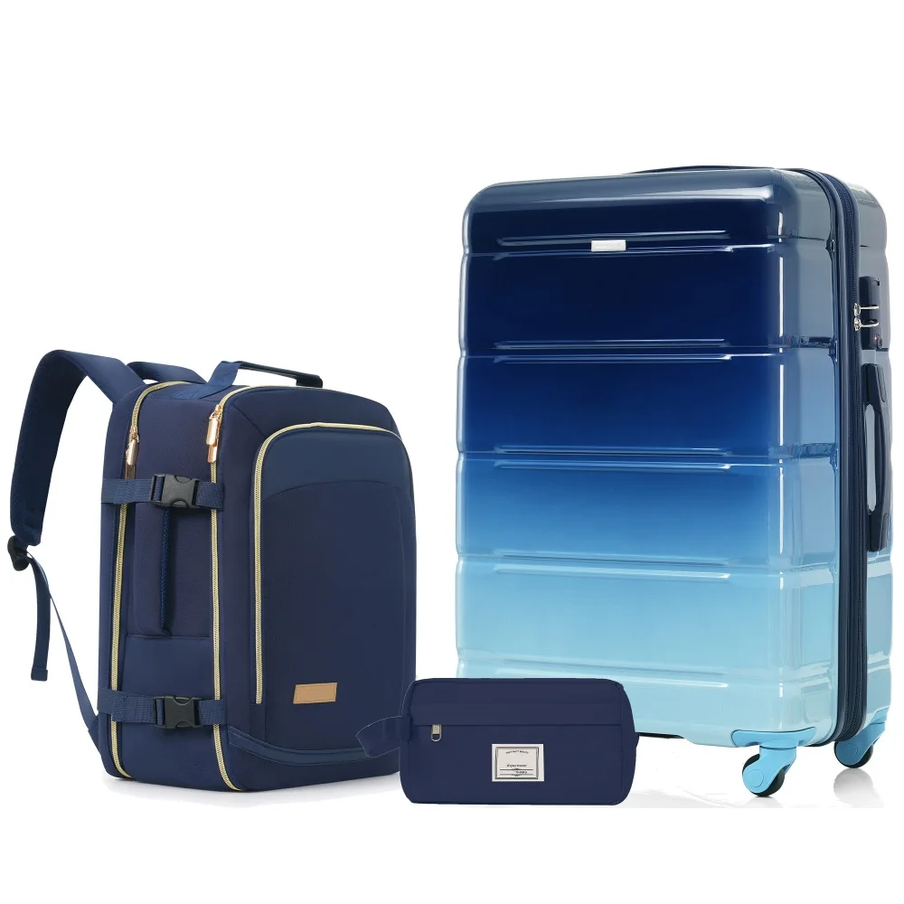 Toiletry Bag Tsa - 3피스 여행가방 세트 - TSA 잠금장치가