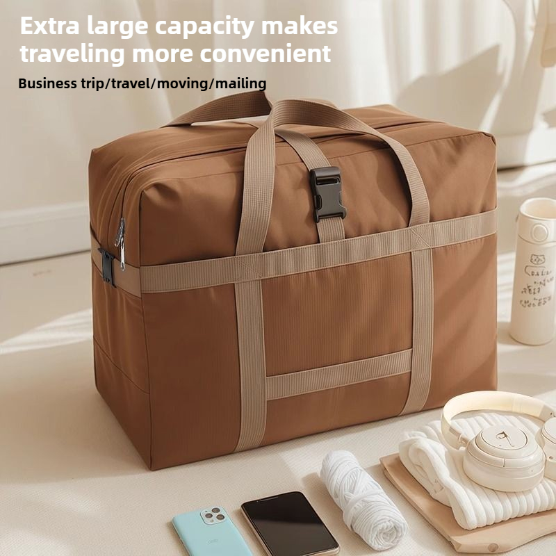 Travel Accessories Us - 특대형 여행용 더플백 접이식 옥스포드 이사