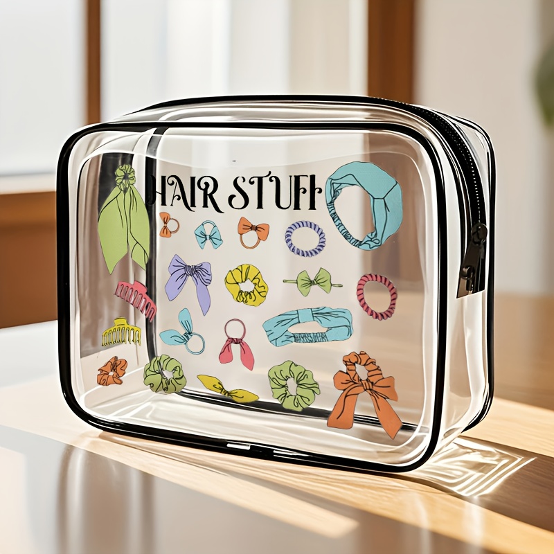 Toiletry Bag Tsa - 1pc 투명 메이크업 가방 투명 여행