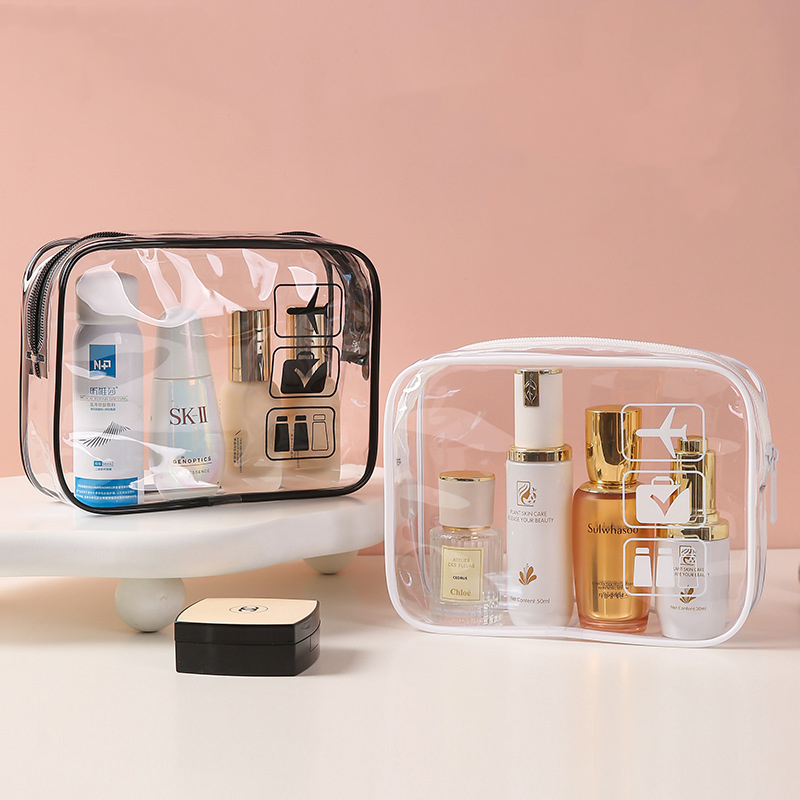 Toiletry Bag Tsa - 방수 투명 메이크업 가방, 다기능 방수