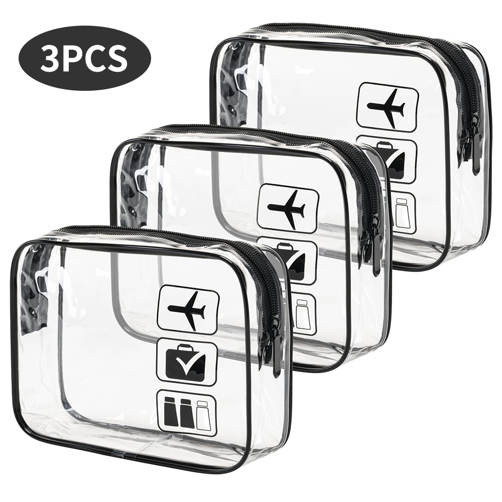 Toiletry Bag Tsa - 화장품 주머니 3 Pcs 명확한 세면