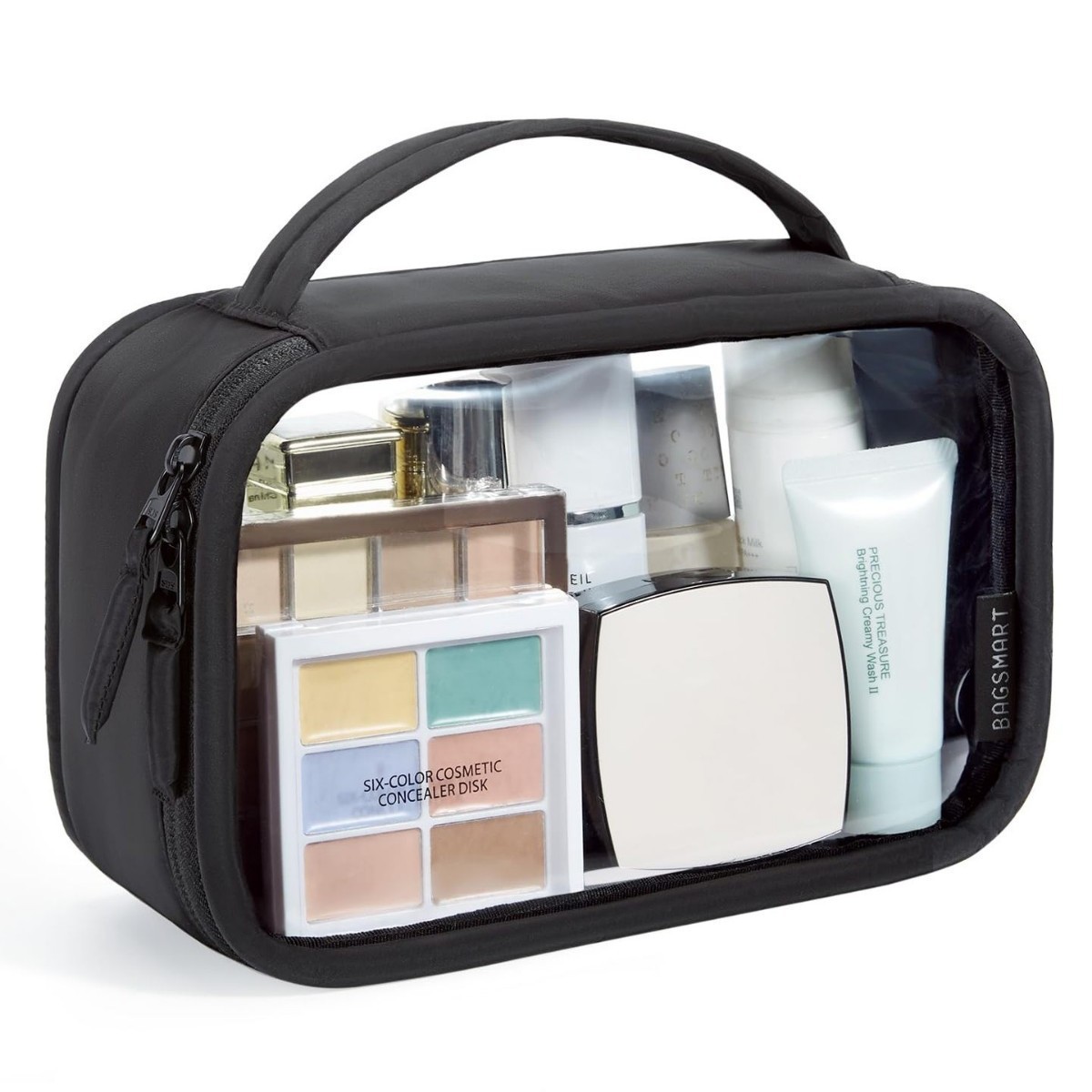 Toiletry Bag Tsa - TSA 승인 PVC 투명 메이크업 케이스