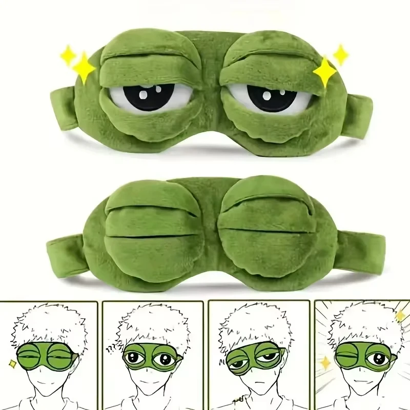 Travel Accessories Us - 개구리 모양의 아이 마스크 파티 게임