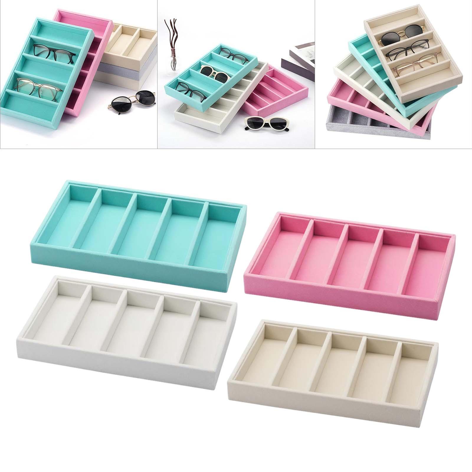 선글라스 정리함 트레이 컨테이너 공간 절약형 경량 5칸 - Travel Accessories In Store 리뷰 및 가격