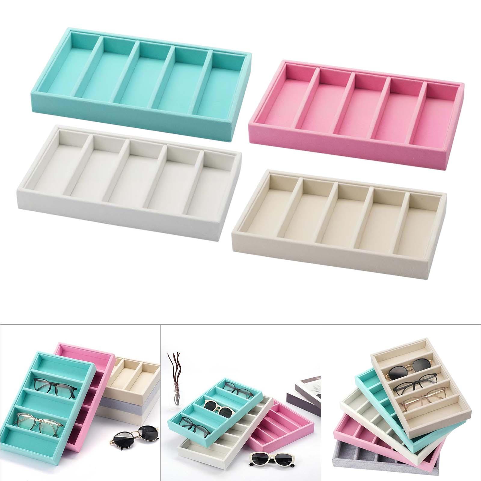 선글라스 정리함 트레이 컨테이너 공간 절약형 경량 5칸 - Travel Accessories In Store 리뷰 및 가격