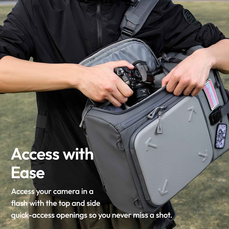 Ulanzi 하드 쉘 카메라 배낭 대용량 사진 가방,  - Travel Access 리뷰 및 가격