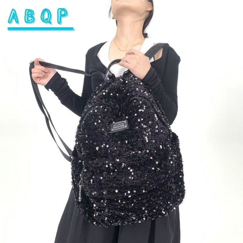 새로운 여성용 스팽글 백팩 럭셔리 브랜드 스팽글 반짝이 - Travel Accessories Luxury Brands 리뷰 및 가격