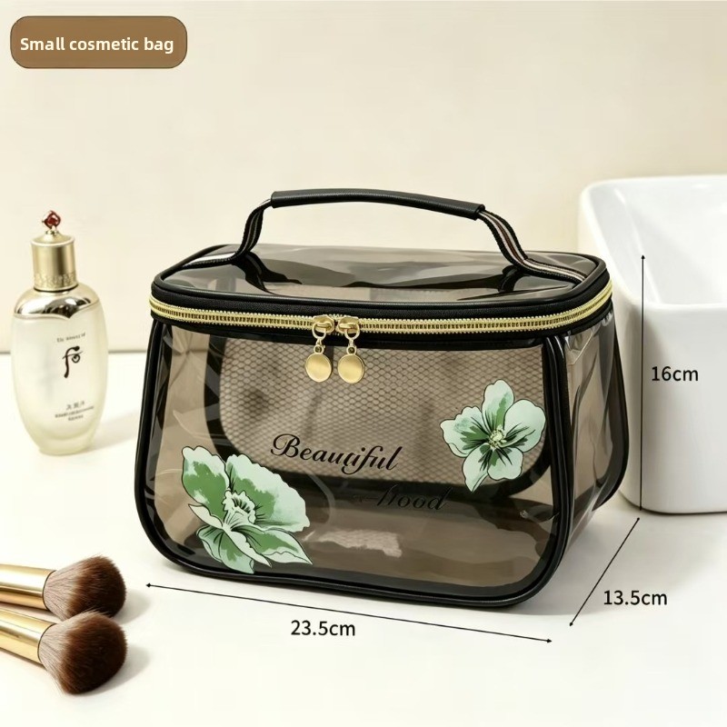 Pu 화장품 가방 휴대용 방수 투명 대용량 여행용 수납 - Toiletry Bag Tsa 리뷰 및 가격