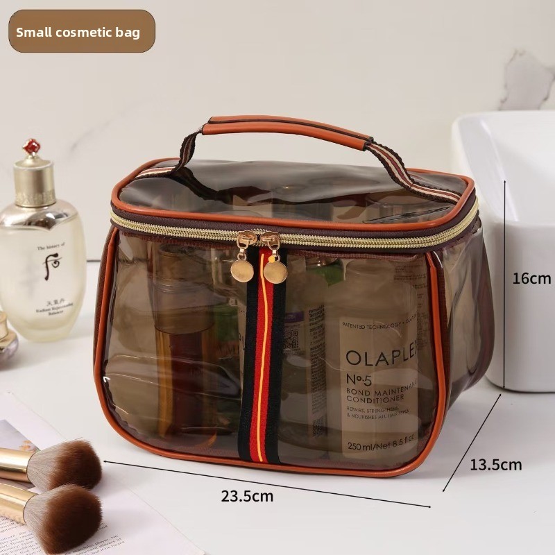 Pu 화장품 가방 휴대용 방수 투명 대용량 여행용 수납 - Toiletry Bag Tsa 리뷰 및 가격
