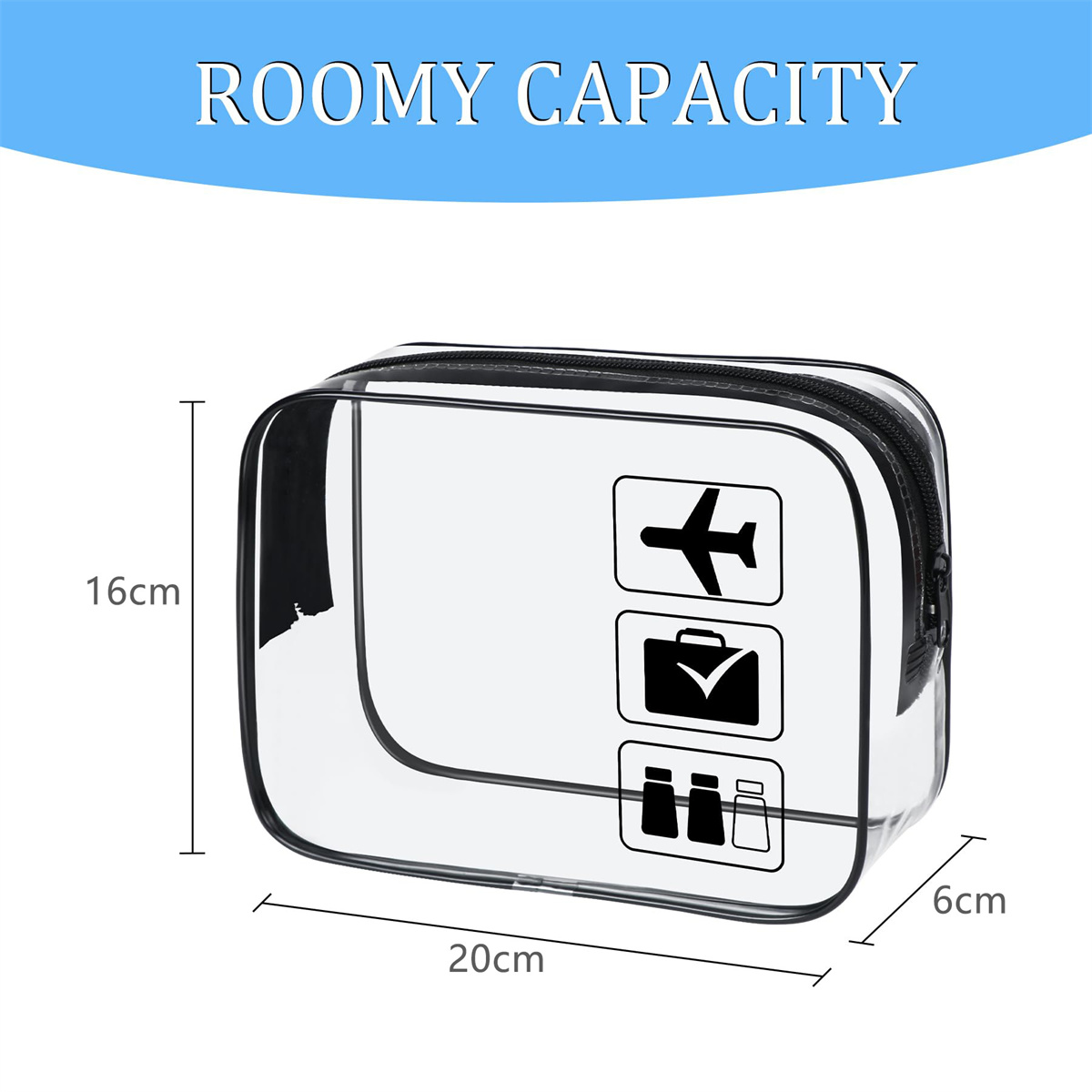 1개 투명 세면도구 가방 TSA 승인 여행 가방, 공항 - Toiletry Bag Tsa 리뷰 및 가격
