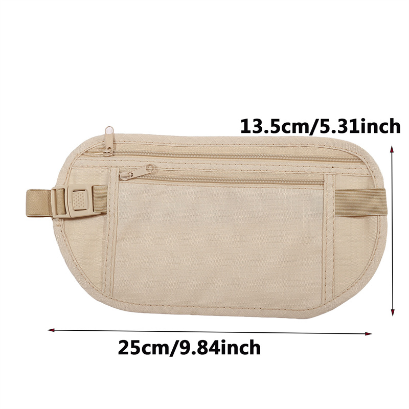 스포츠 러닝 허리 가방, 보이지 않는 여행용 허리 팩, - Money Belt Hidden 리뷰 및 가격