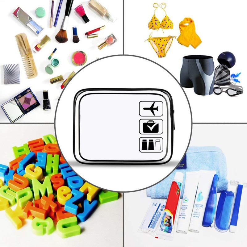 투명 지퍼 메이크업 정리 가방 - 여행 및 욕실 수납용 - Toiletry Bag Tsa 리뷰 및 가격