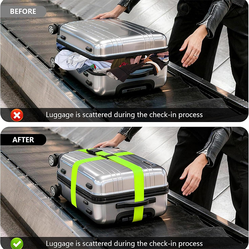 2m 조절 가능한 수하물 스트랩 크로스 벨트 여행용 캐 - Travel Lock Tsa Approved 리뷰 및 가격
