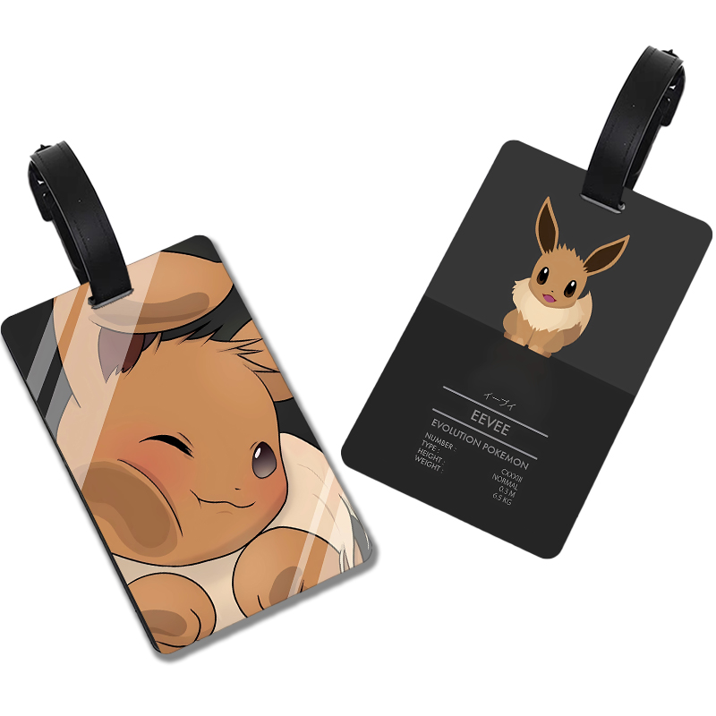 포켓몬 만화 수하물 태그 카와이 개인 정보 보호 수하물 - Travel Accessories For Women 리뷰 및 가격