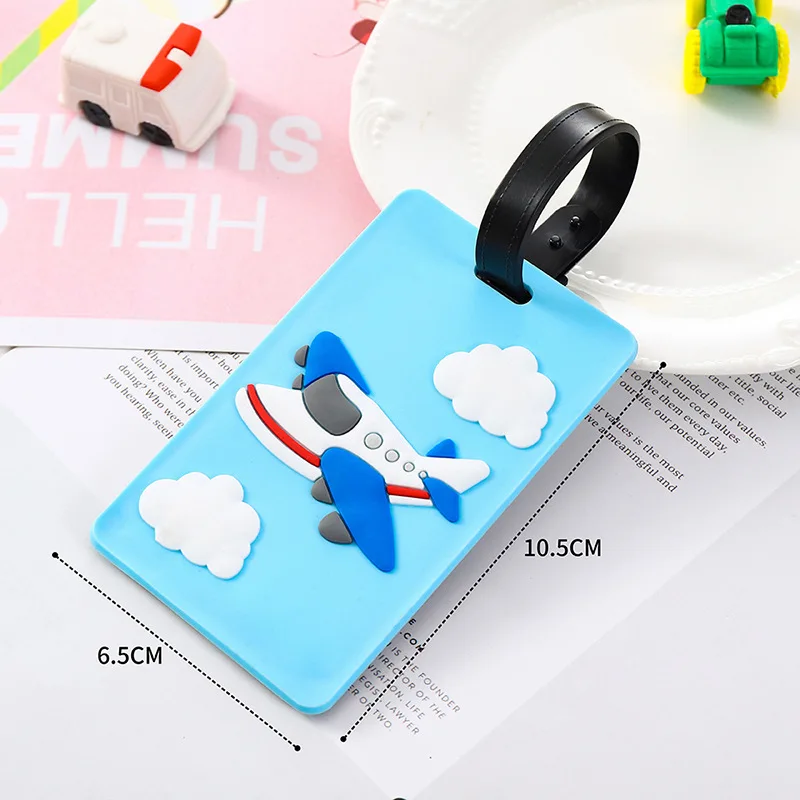 귀여운 만화 자동차 PVC 실리콘 수하물 태그 여행 수 - Travel Access 리뷰 및 가격