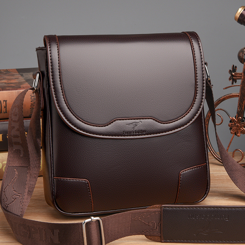 럭셔리 브랜드 남성 가죽 어깨 가방 방수 비즈니스 핸드 - Travel Accessories Luxury Brands 리뷰 및 가격