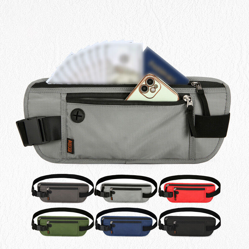 RFID 차단 방수 스포츠 여행용 휴대폰/돈 벨트 가방 - Money Belt Hidden 리뷰 및 가격
