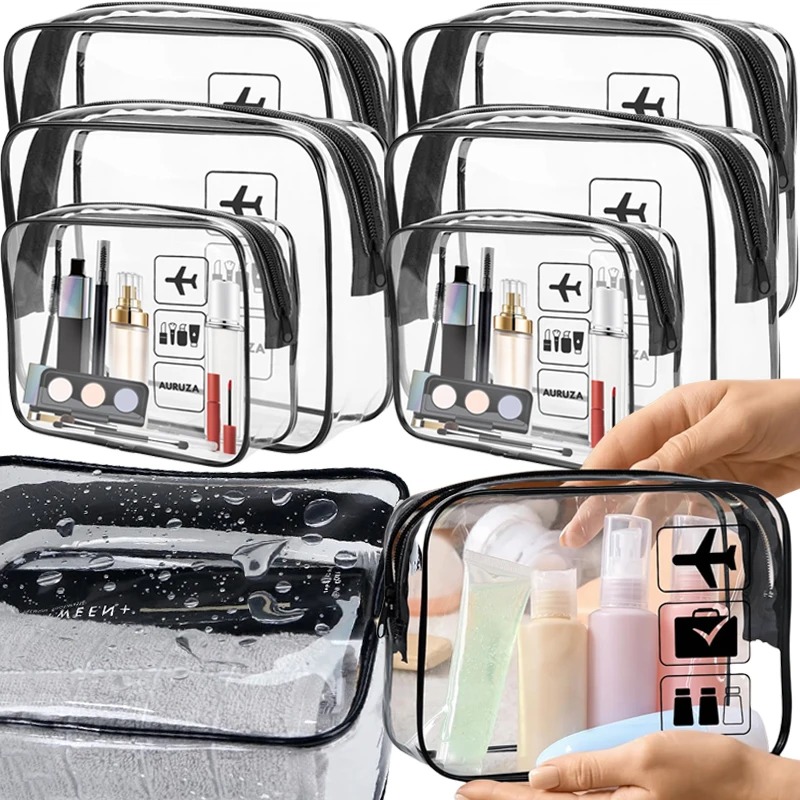 1/3pcs 투명 지퍼 메이크업 가방 주최자 상자 남성 - Toiletry Bag Tsa 리뷰 및 가격