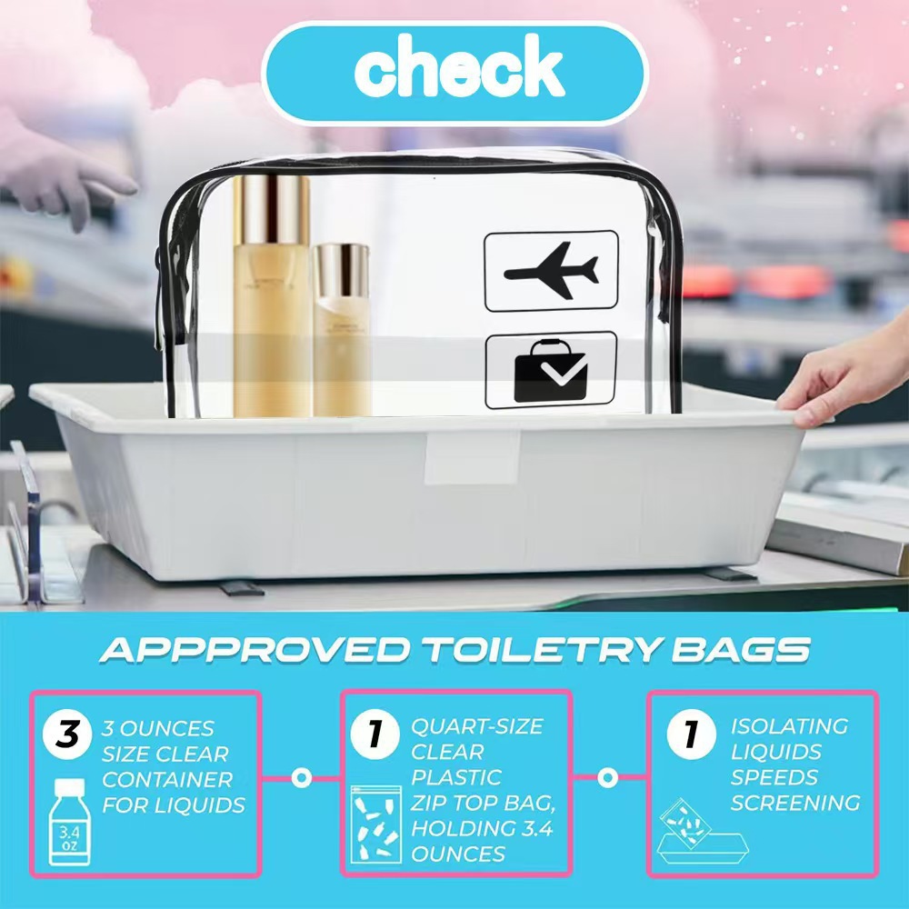 방수 투명 메이크업 가방, 다기능 방수 여행용 수납 가 - Toiletry Bag Tsa 리뷰 및 가격