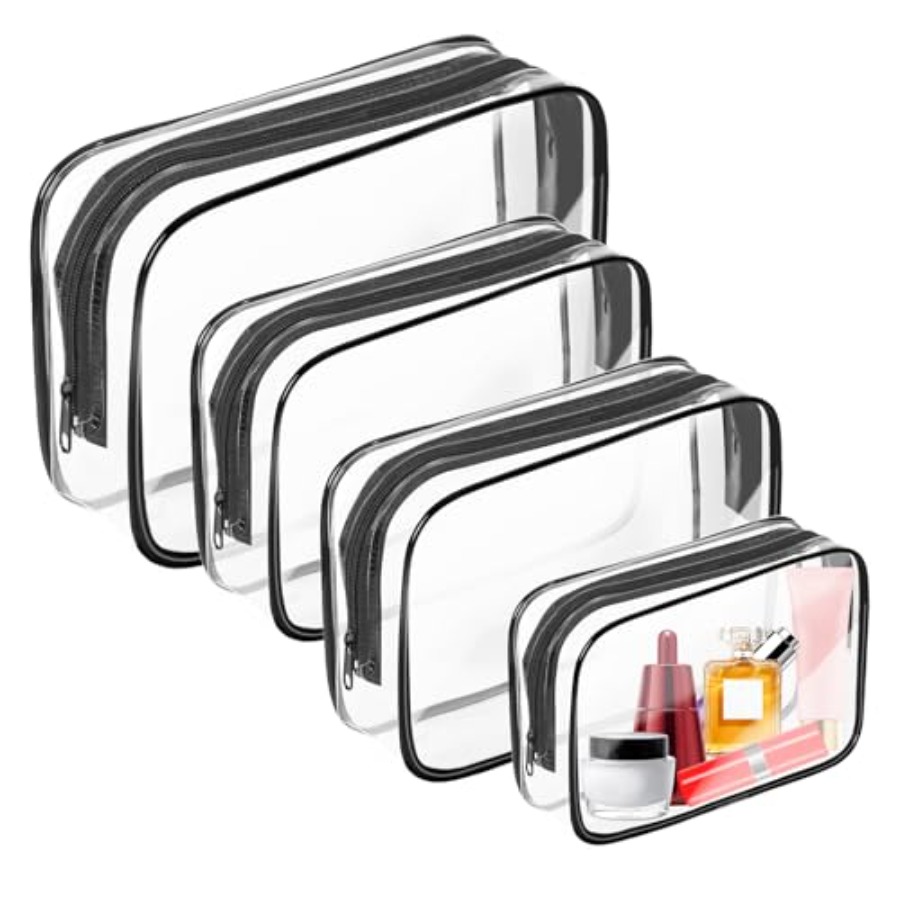 투명 메이크업 가방, 지퍼가 달린 휴대용 여행용 세면도 - Toiletry Bag Tsa 리뷰 및 가격