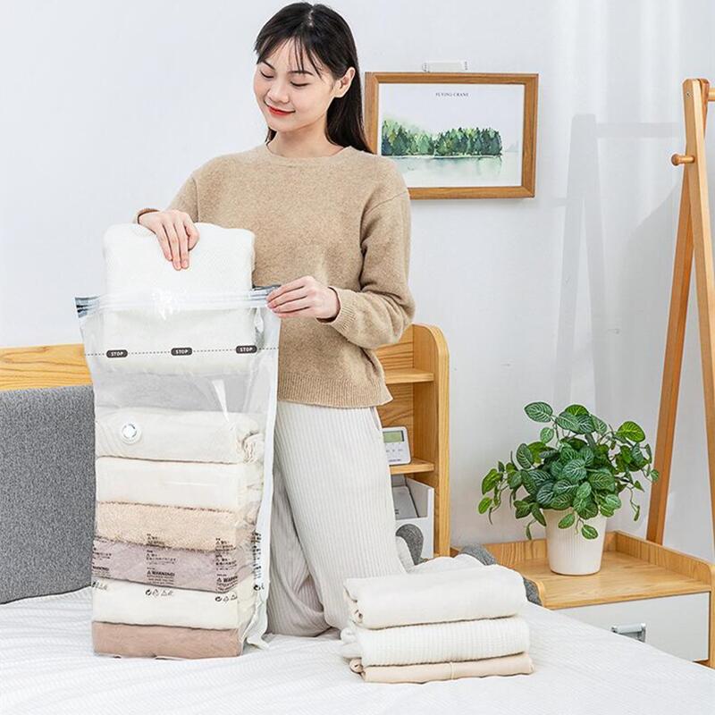 펌프가 필요 없는 진공 압축 가방, 옷 보관용, 의류, - Travel Accessories In Store 리뷰 및 가격